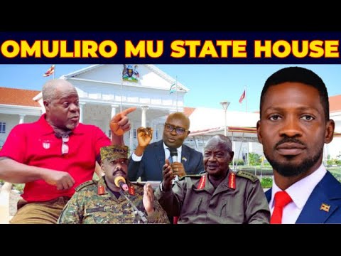 BALWANYE-HAJJI MUHAMMAD KIZITO ALABUDDE MUSEVENI & MUHOOZI KU BOBI WINE-N'OLUTALO LWA STATE HOUSE