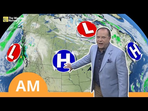 Canadian Cooldown Brings A Risk Of Storms, Snow, And Frost | #WeatherAM