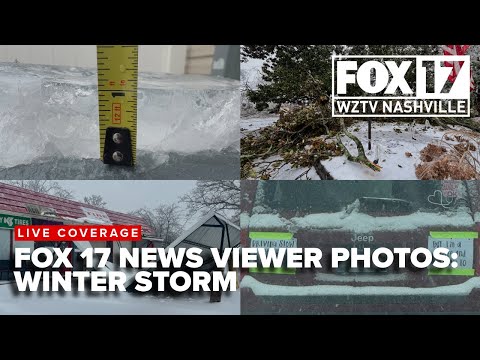 Downed trees, snow and more! FOX 17 Winter Storm Viewer Photos