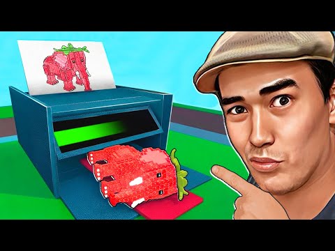 😱 SAMMY BUILT A PRINTER THAT PRODUCES BRAINROTS! Steal a Brainrot! BRAINROTS ROBLOX!