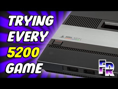 Atari 5200 (1982) Library | Trying all 69 Games