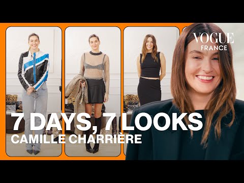Every Outfit Camille Charrière Wears in a Week | Vogue France