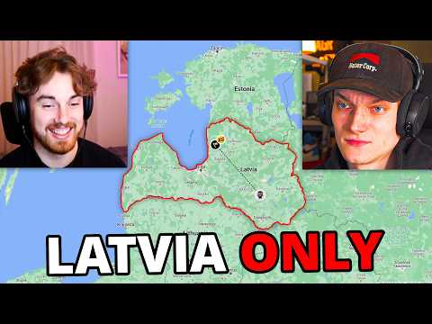GEOGUESSR PRO vs LATVIAN NOOB (Latvia Only)