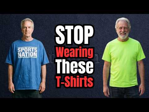 Stop Wearing These T-Shirts After 60 — They Make You Look Cheap