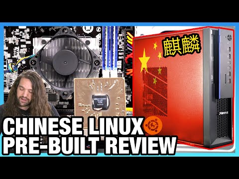 Chinese Pre-Built PC Review: ZhaoXin CPU + Knock-Off Windows OS, ft. NeoKylin