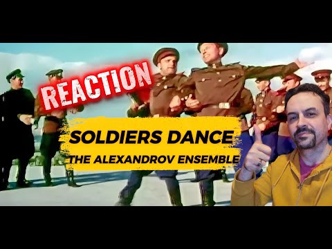 Soldier's dance - The Alexandrov Ensemble (1965) REACTION