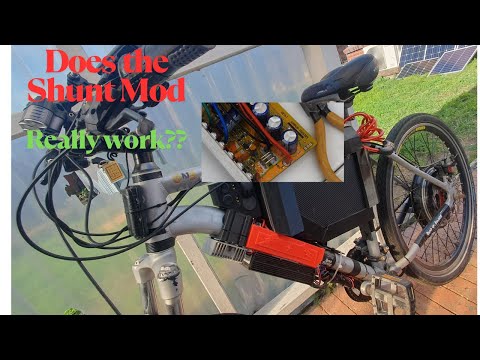 Ebike Shunt modd.....Does it really work???