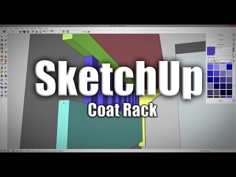 SketchUp: Coat Rack - 226