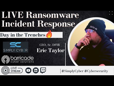 🔴 Active Ransomware Incident Response Day in the Life
