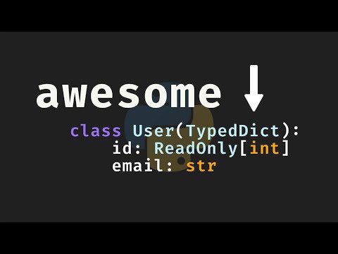 TypedDict is Awesome in Python