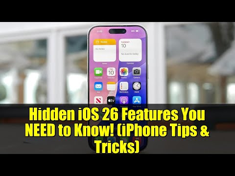 Hidden iOS 26 Features You NEED to Know! (iPhone Tips & Tricks)