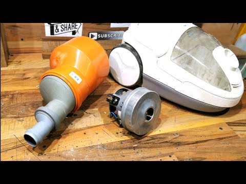 Amazing idea from Old Vacuum Cleaner and PVC pipe