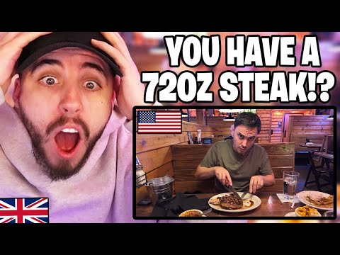Brit Reacts to An Italian Tries Texas Roadhouse for the First Time