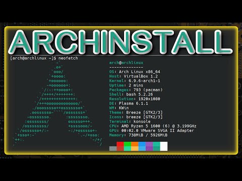 Archinstall to EASILY Install Arch Linux
