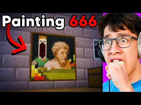 Testing Scary Minecraft Myths Trapped Inside Paintings…
