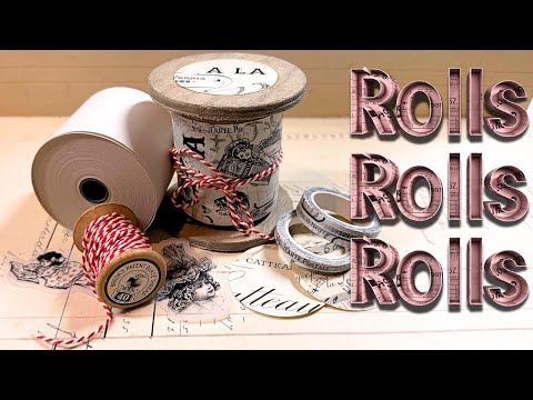 This Might Become a Problem... My Obsession with Cash Register Rolls! #junkjournalideas