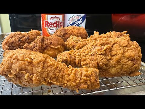 Crispy Fried Chicken With WATER?! You Gotta See This! No Milk No Egg DELICIOUS 🔥