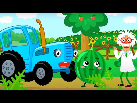ЛЕТО - Синий трактор - Мультики про лето - Все-все-все песенки - Лучшее для детей