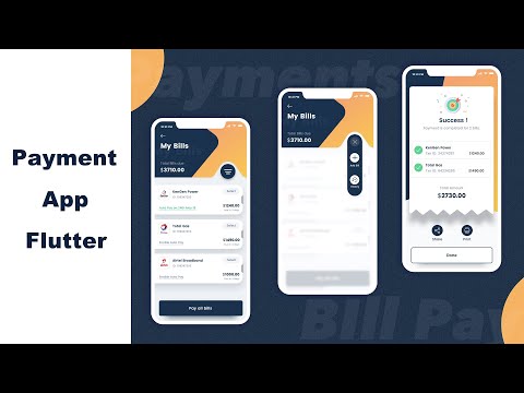 Flutter Payment App | App Development Tutorial for Beginners for iOS and Android from Scratch