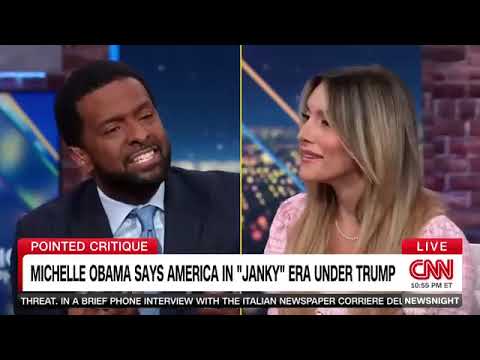 Michelle Obama’s “Janky America” Comment Sparks Heated CNN Debate | Bakari Sellers On CNN