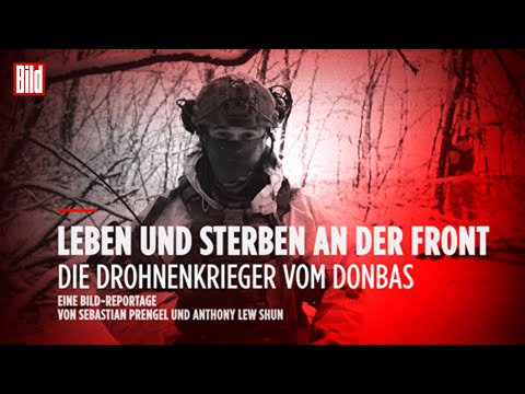 UKRAINE-KRIEG: Der brutale Kampf der Drohnenkrieger vom Donbas