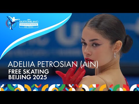 Adeliia PETROSIAN (AIN) | Women Free Skating | #SkateToMilano | 2025 – Beijing