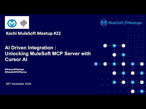 AI Driven Integration Unlocking MuleSoft MCP Server with Cursor AI