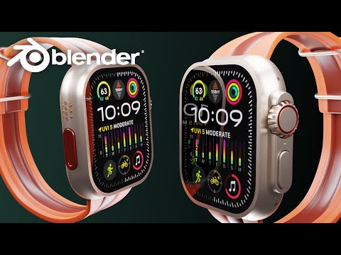Blender: Make This Apple Watch | 3D Tutorial