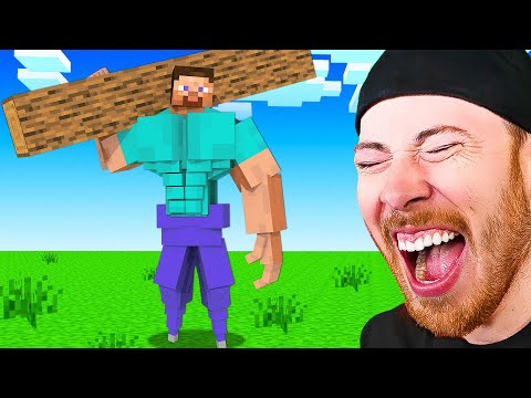 YOU LAUGH = DELETE MINECRAFT Challenge! (Funny Animations Try not to laugh)