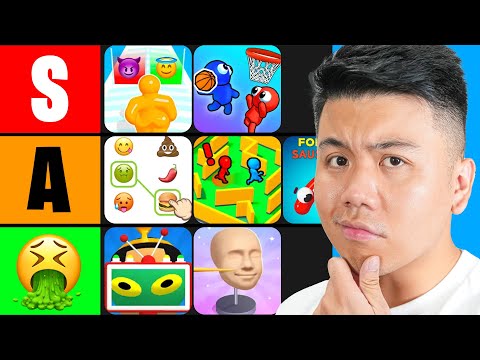 I Played & Ranked SECRET Youtube GAMES!