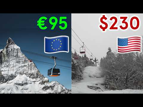 Why Europe’s Top Ski Resorts Are SO MUCH Cheaper Than America’s (Even the Bad Ones)