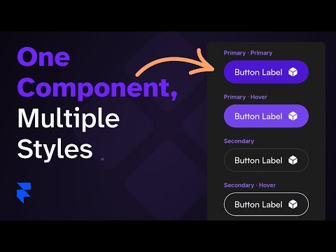 How to Build a Button Component in Framer (With Variants + Variables)