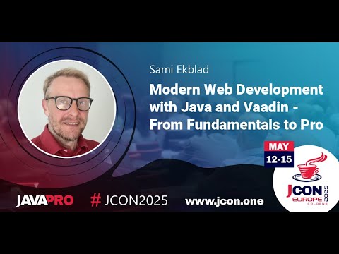 Modern Web Development with Java and Vaadin - From Fundamentals to Pro | Sami Ekblad (EN)