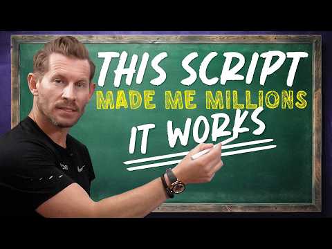 The Exact Script That Made Me 3 Million Dollars in 12 Months