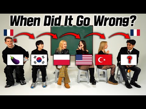 How French Sounds To Non-French Speakers? l Korea, The US, Poland, Türkiye