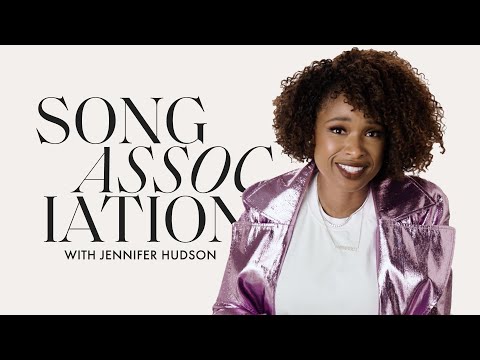 Jennifer Hudson Sings Sam Cooke, The Temptations & "Respect" in a Game of Song Association | ELLE