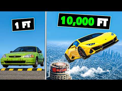 Every Time I Crash, My Car JUMPS HIGHER in GTA 5