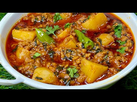 World Famous HYDERABADI KEEMA RECIPE - Masala Aloo Kheema | Super Tasty Keema Of Hyderabad 
