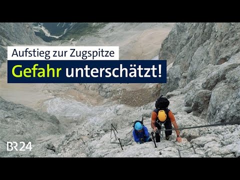 Zwischen Selfie und Gletscherspalte: Die unterschätzte Gefahr des Zugspitzaufstiegs | BR24 Vor Ort