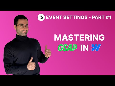 Mastering GSAP Interactions in Webflow – Part 3: Control, Speed, Jump To & Real-World Examples