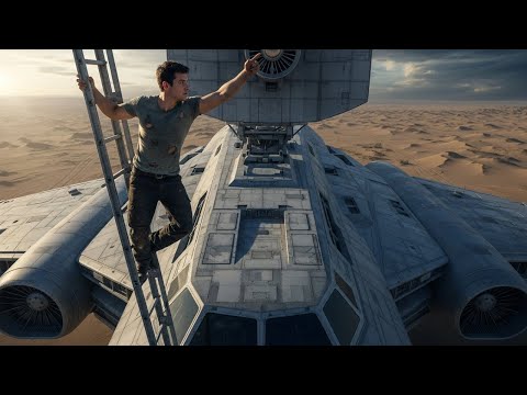 Stranded Mechanic Climbs Spaceship for Repairs—Only to Discover the Desert Isn’t Empty! SCi-Fi HFY