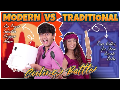 Me vs My Wife Cooking Battle