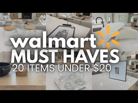 WALMART 20 ITEMS UNDER $20! | NEW WALMART MUST HAVES UNDER $20 | BUDGET FRIENDLY WALMART DECOR 2025