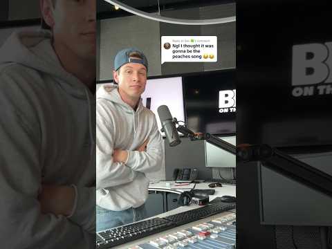 Playing TikTok sounds on the radio. Shout out to Jack black for this one!