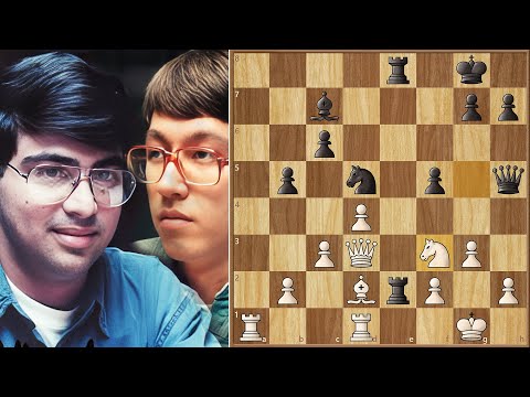 Carlsen's Favorite Game! || Anand vs Kamsky || Candidates (1994)