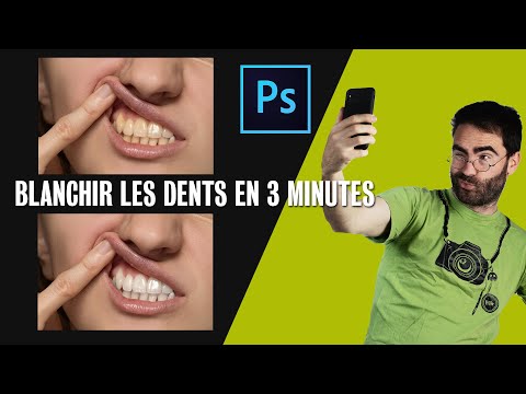 Photoshop : Blanchir des dents en 3 minutes