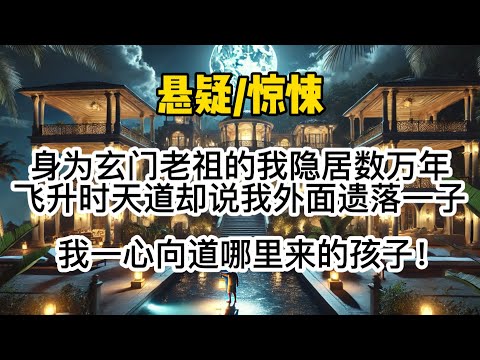 身为玄门老祖的我隐居数万年，飞升时天道却说我外面遗落一子，我一心向道哪里来的孩子！#惊悚 #懸疑 #悬疑 #一口氣看完 