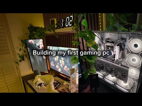 My pc building experience / aesthetic white, mid-end, Lian li o11 vision compact