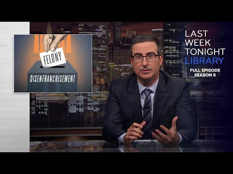 S5 E22: Felony Disenfranchisement, NYT Op-Ed & Kavanaugh: Last Week Tonight with John Oliver