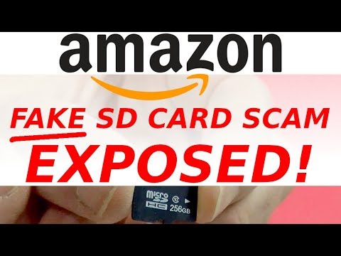 Amazon Sells FAKE SD CARDS and WE HAVE PROOF!